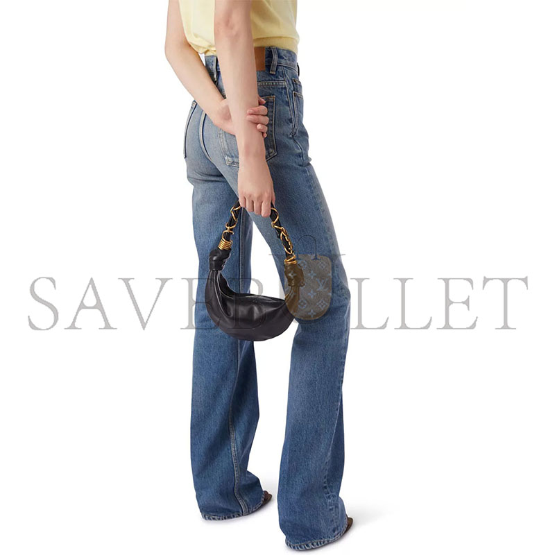 Y51 mini amalia hobo bag in lambskin 862558 (19*13*10cm)
